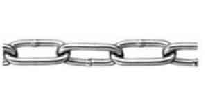 231123 CHAIN S. STEEL HEAVY LINK, BODY DIAM 4MM 26 X 6.0MM