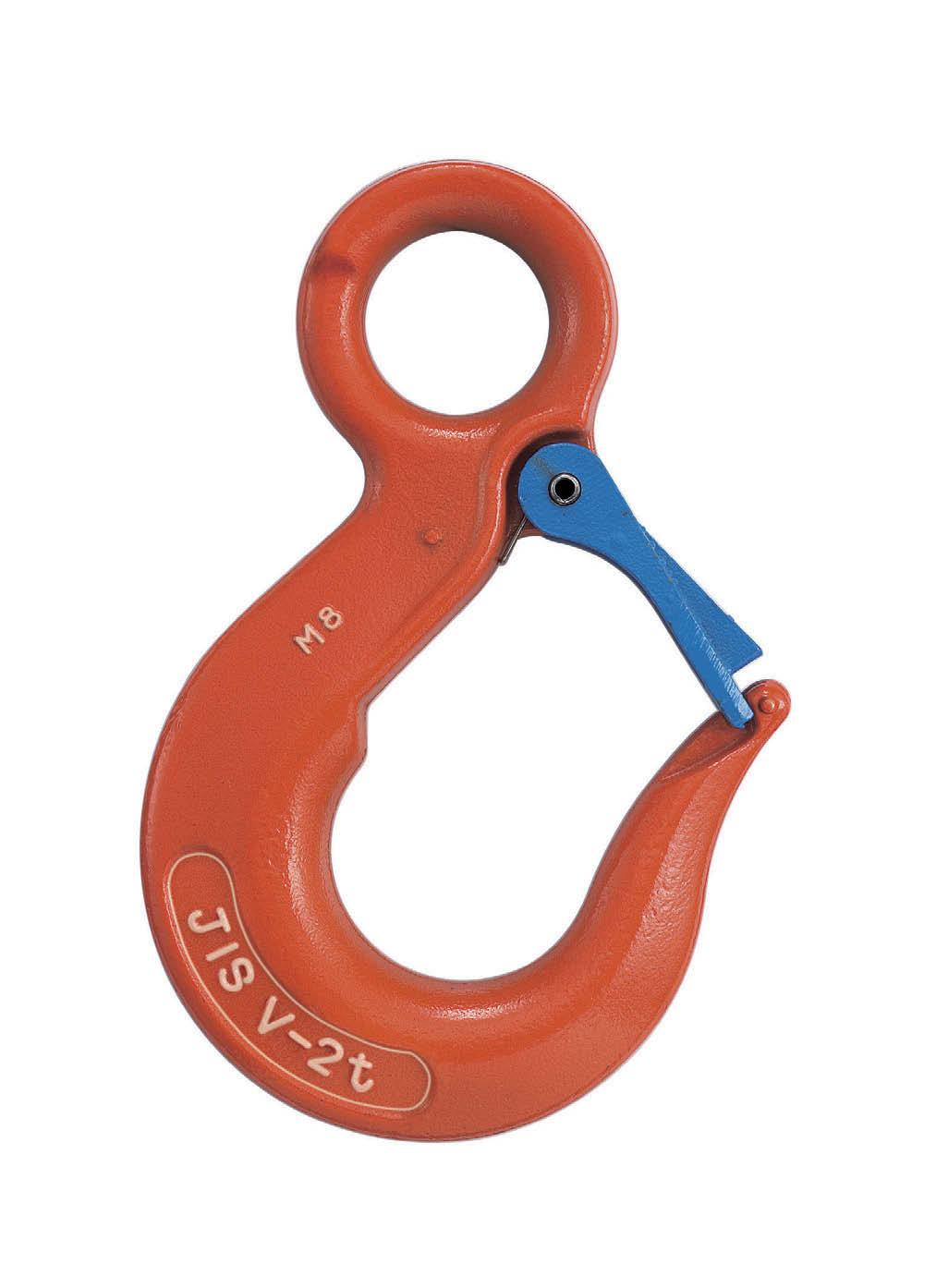 231231 HOIST EYE HOOK WITH LATCH, SWL 1/2TON