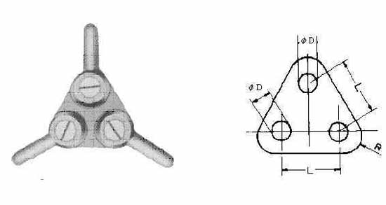 231281 PLATE DELTA SWL 2TON