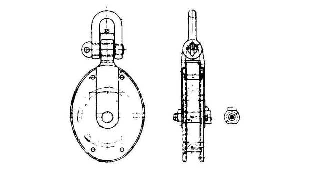 231576 BLOCK GUY STEEL, JIS-F3424-M1A SINGLE 160MM