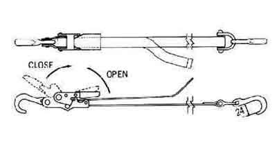 CAR CLASPER BELT TYPE, NORMAL WORKING LOAD 400KGS