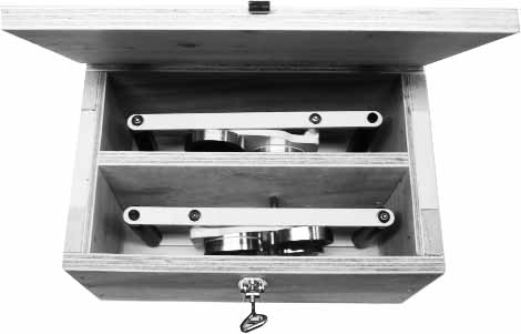 232095 BOX STORING WOODEN FOR, TWO HOLDING MAGNETS