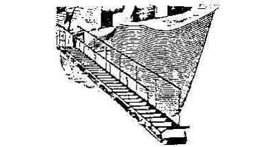 232161 GANGWAY NET P.P. 5X10MTR, SAFETY-KNITTED
