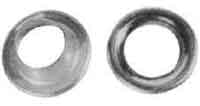 232286 GROMMETS ROLLED-RIM #25 10MM