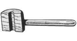 232301 SERVING BOARD HARDWOOD, 80X80MM