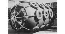 232411 FENDER RUBBER PNEUMATIC, WITH FURTHER DETAIL