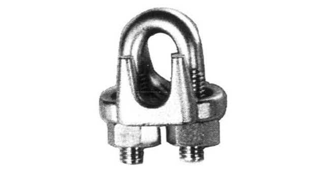 233651 WIRE CLIP STANDARD S.STEEL, 1.5MM