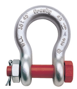 234316 SHACKLE ANCHOR CAST ALLOY, CROSBY BOLT TYPE G-2140 4-3/4"