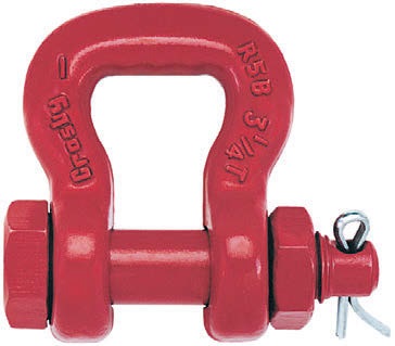 234471 SHACKLE WEB SLING 'SLINGSAVER', S-252 BOLT TYPE SLING SIZE 1&2