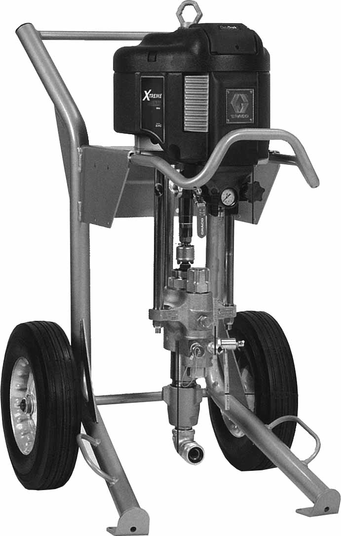 270108 PAINT SPRAY AIRLESS AIR-POWERD, GRACO EXTREME L WT CART 40:1