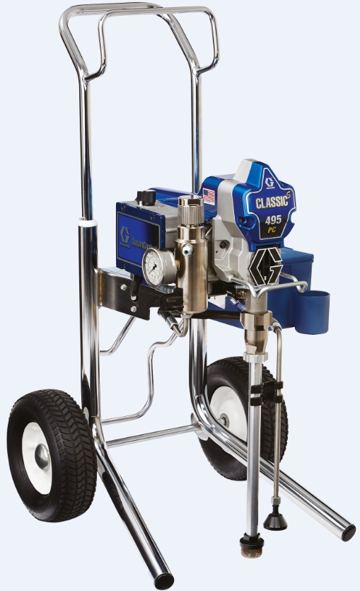 270852 SPRAYER AIRLESS GRACO CLASSIC, S495 220V 1.8LTR/MIN #17C348