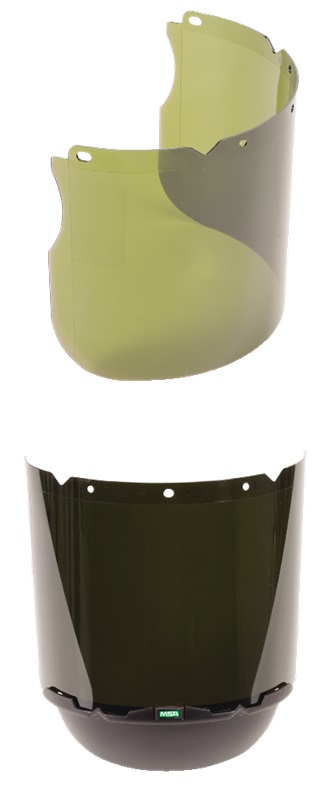 310544 VISOR V-GARD FOR WELDING 3IR, 203X438X1.78MM MSA 10115859 