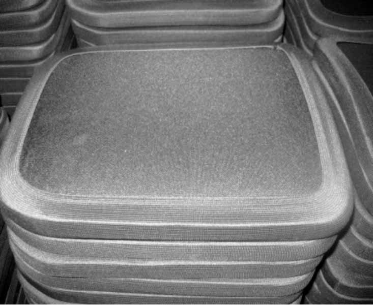 314112 PLATE BULLETPROOF DC3-5, ALUMINA CERAMIC 3,000GRM