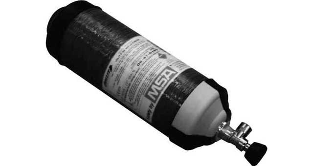 330426 AIR FILLED SPARE CYLINDER FOR, MSA AIRGOFIX COM 6.8L