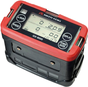 330521 COMBUSTIBLE/TOXIC GAS/OXYGEN, DEFICIENCY DETECTOR GX-8000