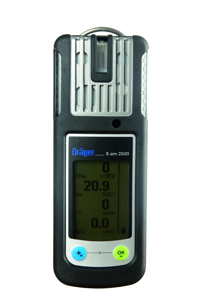 330582 DETECTOR GAS FLAMMABLE & O2, PERSONAL DRAEGER X-AM 2500