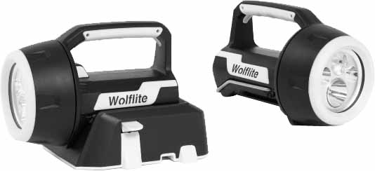 330612 HANDLAMP LED RECHARGEABLE, SAFETY WOLF XT-50 STANDARD