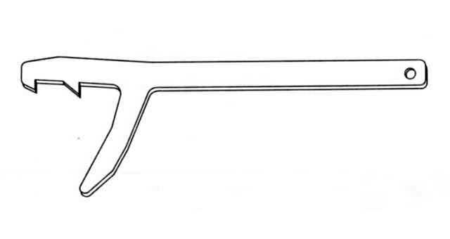 331056 CAP SPANNER FOR MAINTENANCE, FIRE EXTINGUISHER