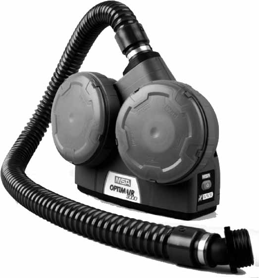 331133 RESPIRATOR POWER ASSISTED MSA, OPTIMAIR 3000 (3000A)