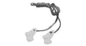 331156 EAR PLUG SILICONE RUBBER, CORDED FOR HI-LOW PITCH NOISE