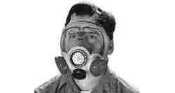 331230 RESPIRATOR FULLFACE ADV1000 BL, S W/SPEAK DIAPHRAGM MSA805414