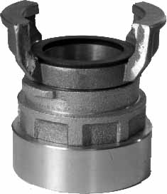 331816 ADAPTER FIREHOSE GUILLEMIN, BRASS LUG70MM 2-1/2 BSP FEMALE 