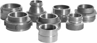 331851 ADAPTER HOSE BRASS UNI45 45X2", UNI FEMALE X BSP FEMALE