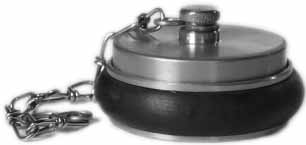 331878 CAP FIRE HOSE COUPLING BRASS, MACHINO 1-1/2"(40A) SM08405