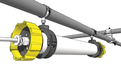 331934 BRACKET SCAFFOLD WOLF LX-678, FOR LEADLAMP TANK LIGHTINGKIT