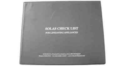 332633 SOLAS CHECK LIST