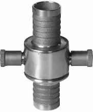 333229 COUPLING HOSE INSTANTANEOUS, BRASS LUG2-1/2" HOSE END 45MM