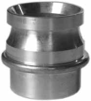 333241 ADAPTER MALE INSTANTANEOUS, ALUMI 2-1/2" X 2" BSP FEMALE