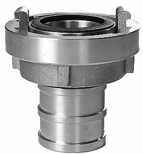 333381 COUPLING HOSE BRASS STORZ, LUG 44MM HOSE END 19MM 