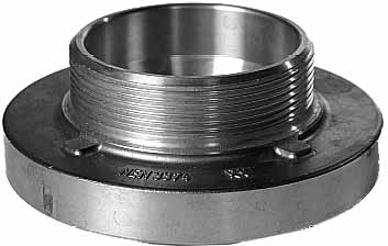 333411 ADAPTER COUPLING BRASS STORZ-C, LUG 66MM 1-1/2" BSP MALE 