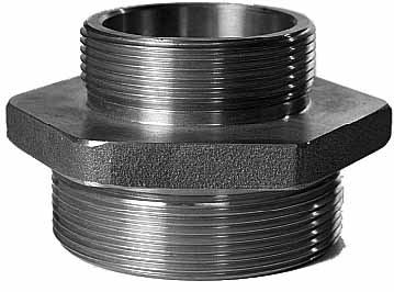 333471 NIPPLE REDUCING BRASS SM905025, 2" X 1" BSP MALE