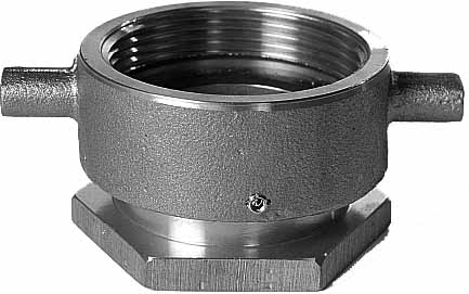 333501 SOCKET SWIVEL REDUCING BRASS, 1-1/2" ANST FEMALE X 2" BSP 