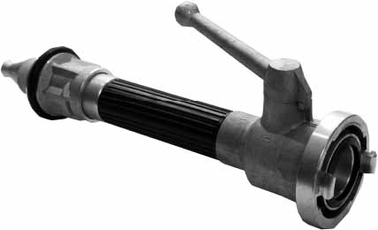 333592 NOZZLE MULTI PURPOSE ALUMI, LUG81MM STORZ65 DIN14365 2-1/2