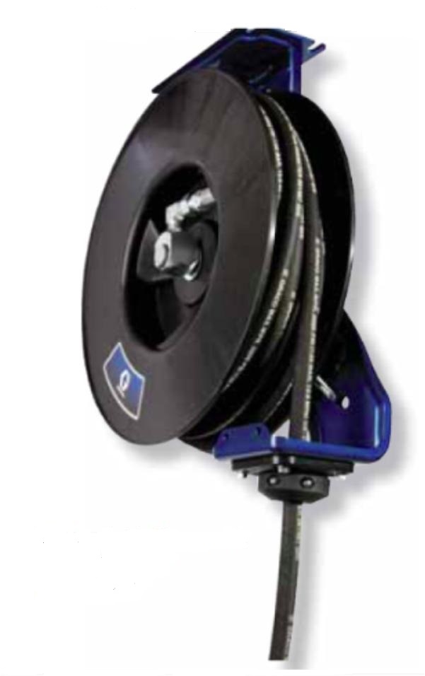 350631 HOSE REEL STEEL SPOOL SIZE 10, 300PSI 3/8"X35' SD HPL 23B