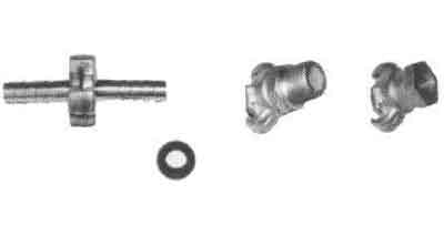 351021 COUPLING UNIVERSAL AIR HOSE, HOSE END 9MM