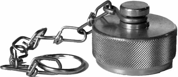 351058 CAP FOR AIRHOSE COUPLING, BRONZE M42 X 2