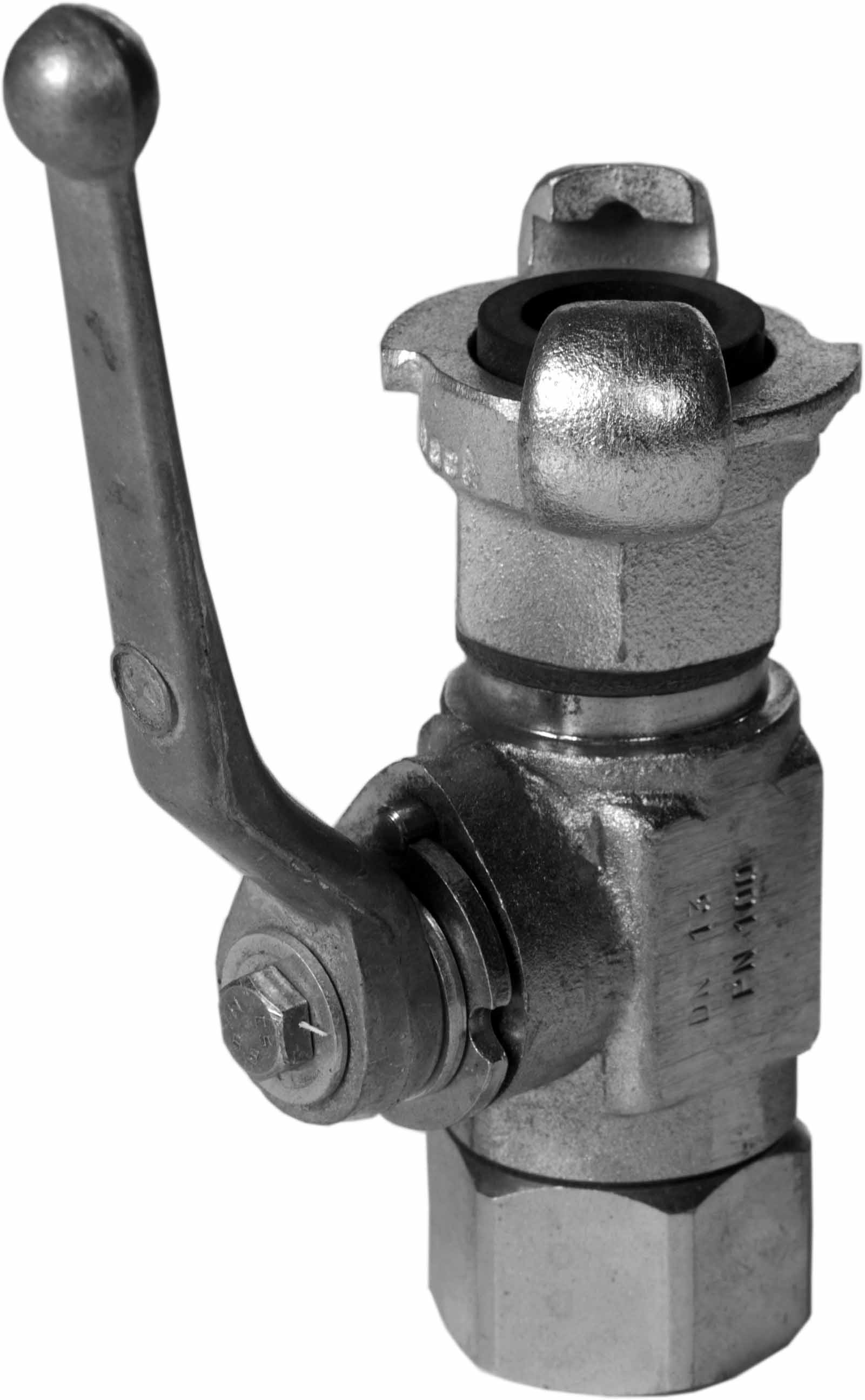 351071 COCK AIR SINGLE CAST IRON, LUG SIZE 42MM 1/2" BSP FEMALE