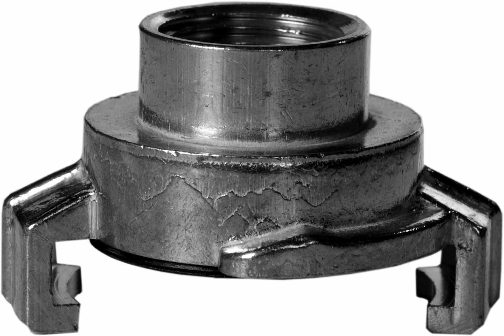 351108 ADAPTER WATER HOSE BRASS, LUG 40MM 1/4" BSP FEMALE 