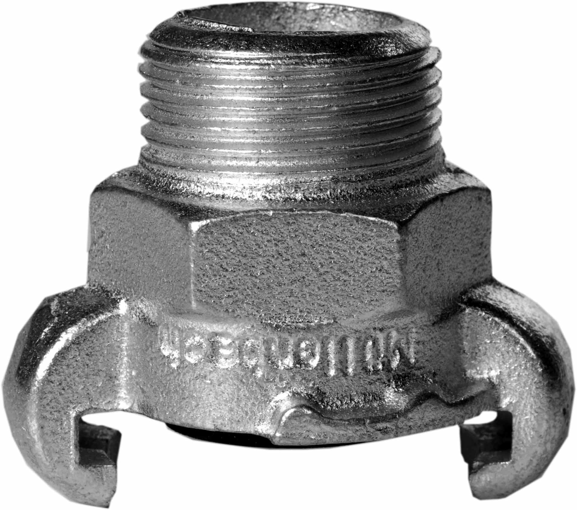 351137 ADAPTER AIR HOSE CAST IRON, LUG 42MM 1/4" BSP MALE