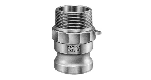 351751 COUPLING CAM&GROOVE ALUM ALLOY, F PLUG W/MALE THREAD 1/2"