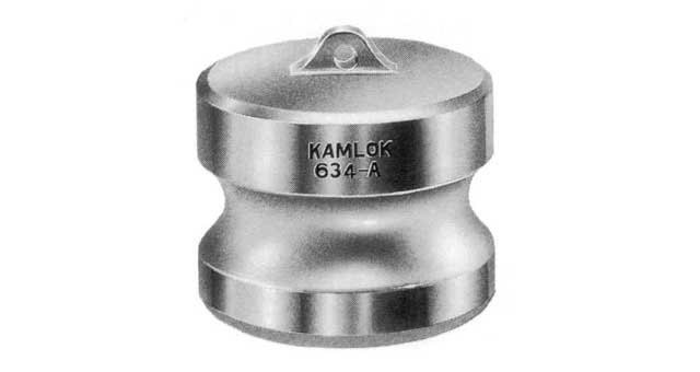 351950 COUPLING CAM&GROOVE ALUM ALLOY, DUST PLUG 1/2"