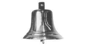 370101 BELL SIGNAL CAST BRASS 200MM