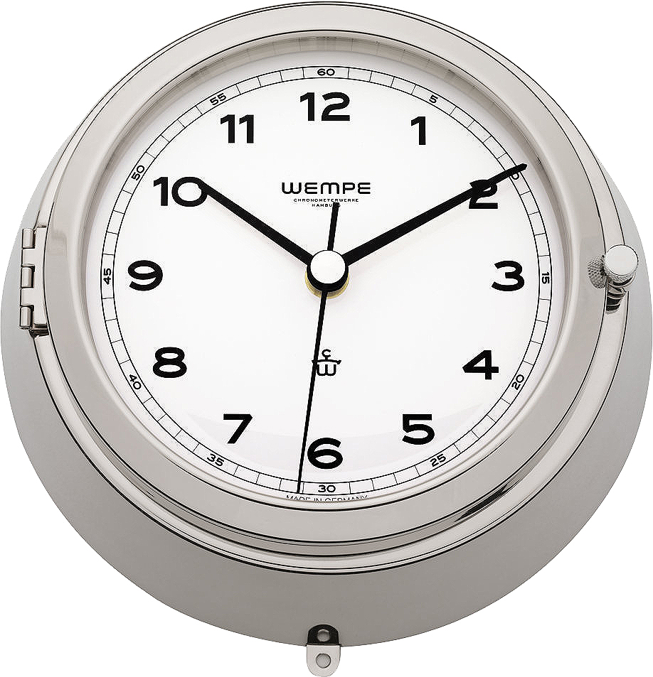 CLOCK MARINE QUARTZ 200MM, S.STEEL CASING VAPOR PROOF