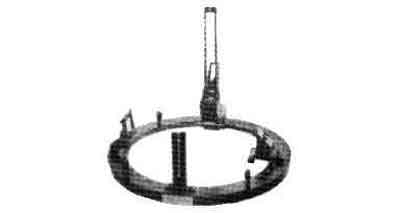 370321 AZIMUTH CIRCLE TOKIMEC, I.D. 246MM