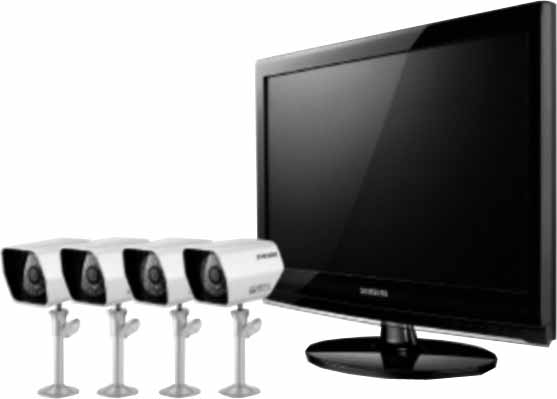 CAMERA MONITOR SYSTEM SAMSUN, W/INFRARED ILLUMINATOR SME4220 