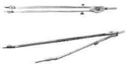 371016 COMPASS CHART 170MM